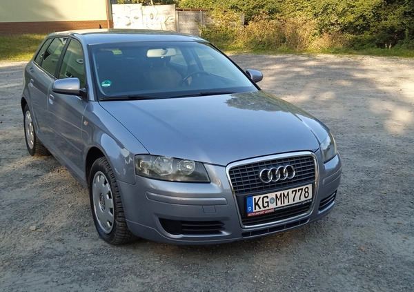 Audi A3 cena 19800 przebieg: 205000, rok produkcji 2005 z Stopnica małe 436